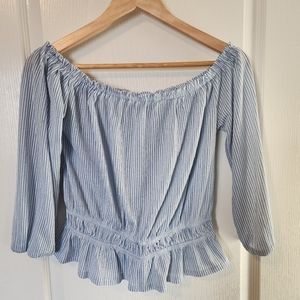 GUESS off the shoulder top